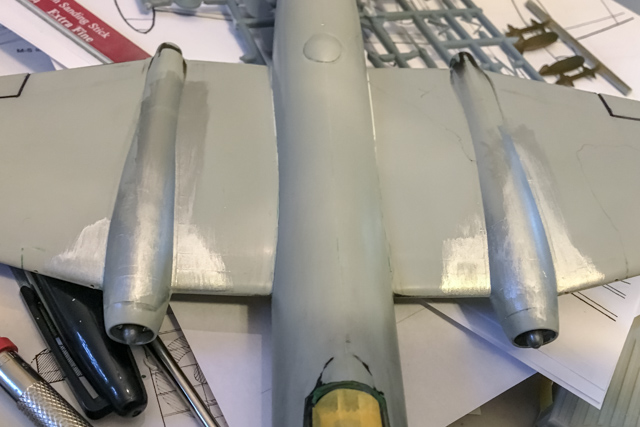 B-57B Canberra unpainted]