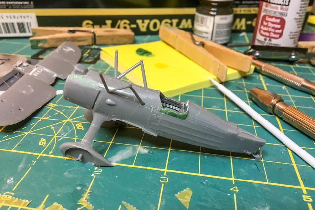 Goshawk initial assembly