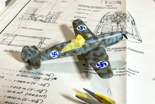 Caudron 714 in 1/72