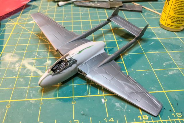 de Havilland Vampire in 1/72