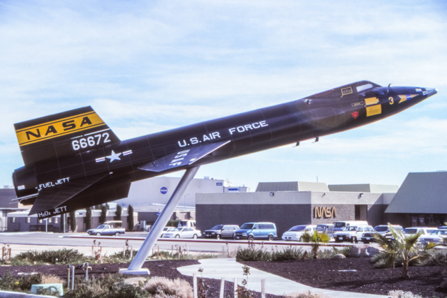 X-15 replica at Edwards AFB
