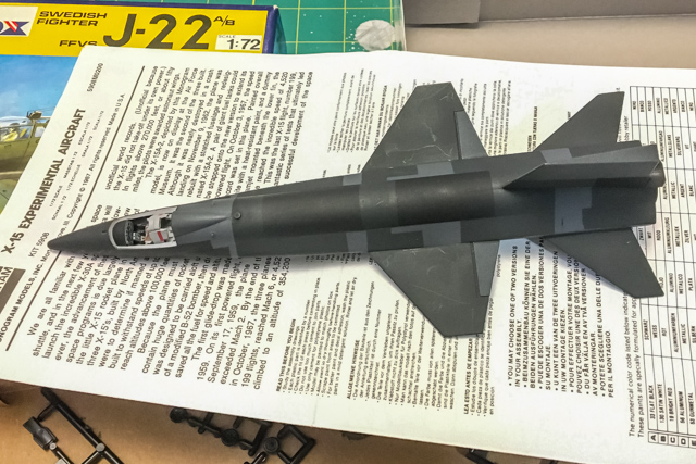 X-15 in 1/72