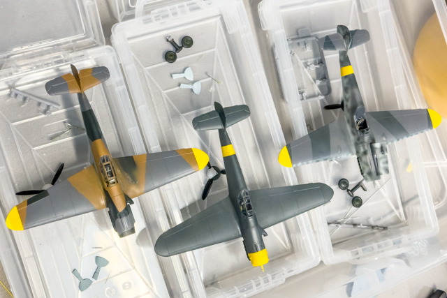Messerschmitt Bf 109s in 1/72