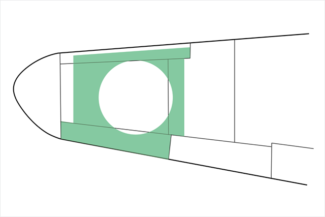Painting mask and Bf 109 wing