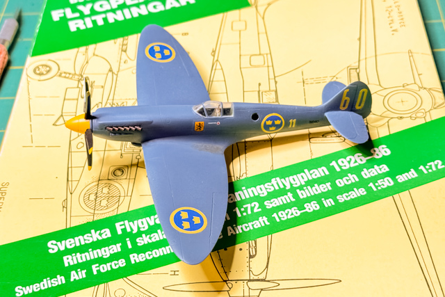 Supermarine Spitfire in 1/72