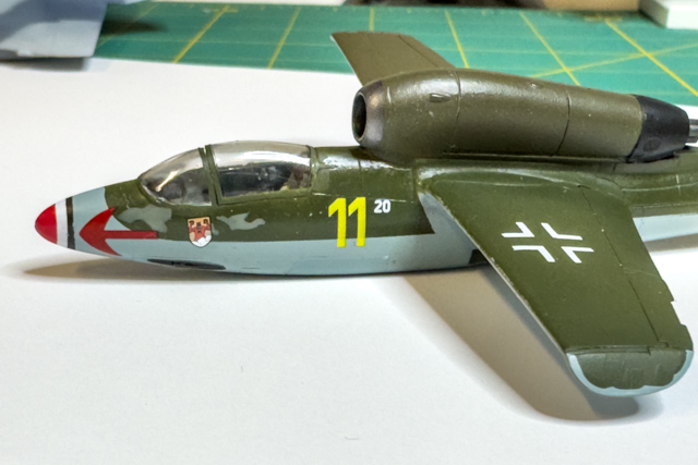 He 162 in 1/72