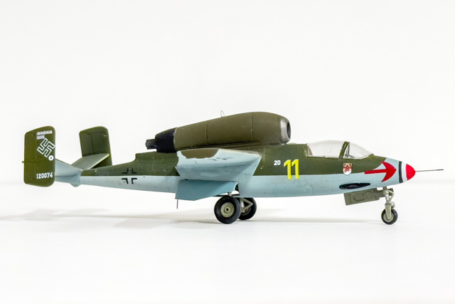 He 162 in 1/72