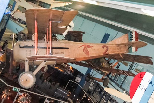 SPAD VIII at the Muse&eacute; de l'Air